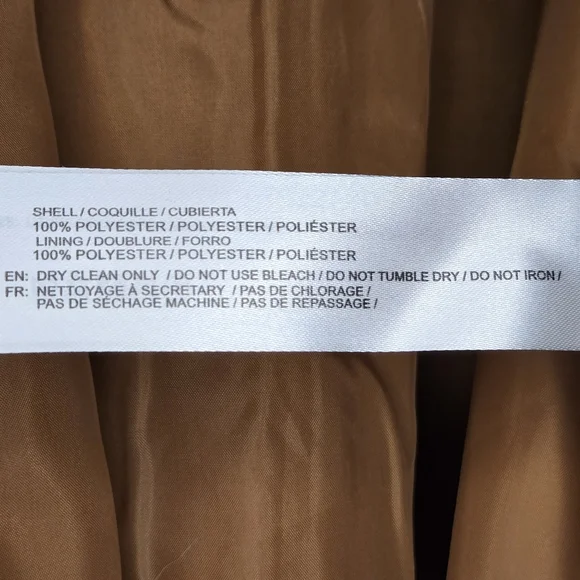 🎁NWT Band of the Free Val Faux Fur Chevron Jacket in Coco - Picture 5 of 6